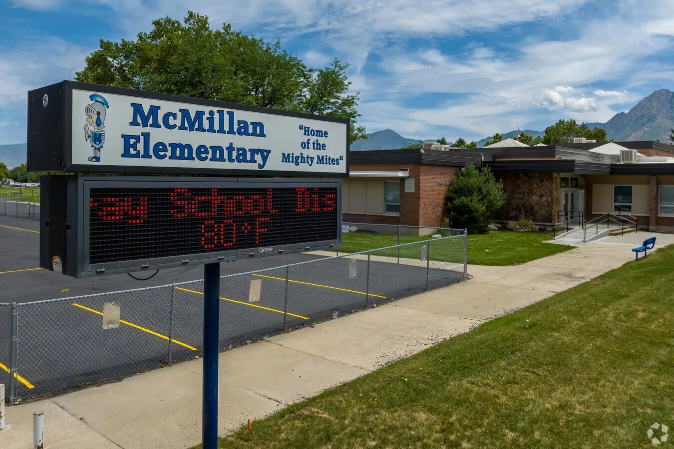 McMillan Elementary School, Home of the Mighty Mites